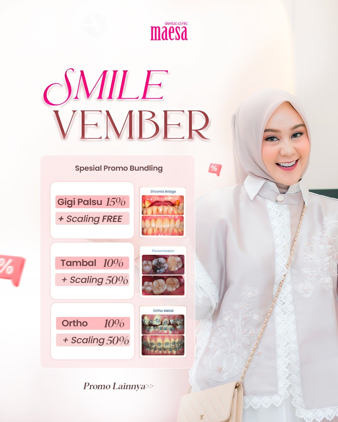 PROMO Maesa Dental Clinic | Klinik Gigi Terbaik - Smilevember